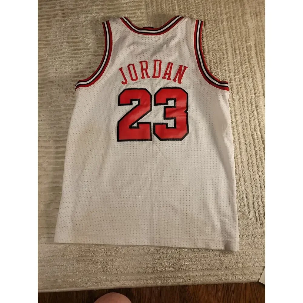 Nike Michael Jordan Chicago Bulls Jersey Youth Large NBA Basketball Boys Kids